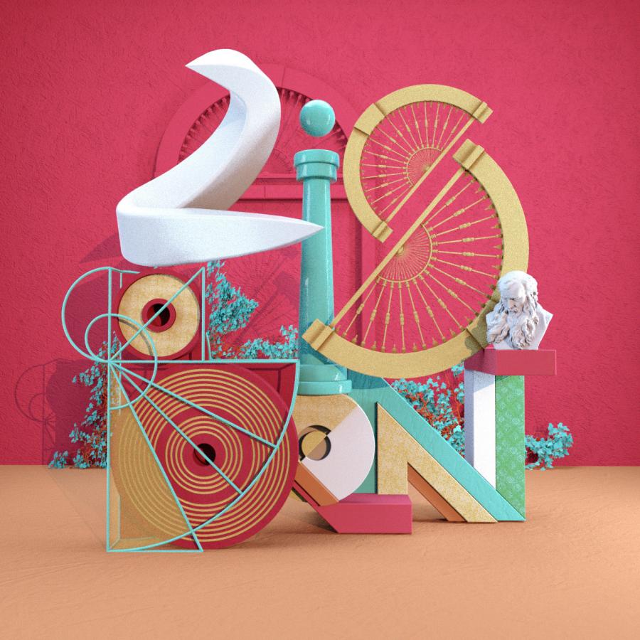 Animated Typographic Travel by DAZZLE SHIP™