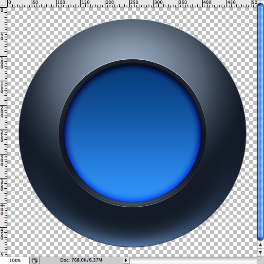 Quicktime Icon in Photoshop