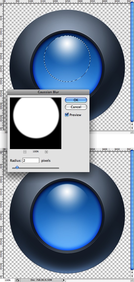 Quicktime Icon in Photoshop