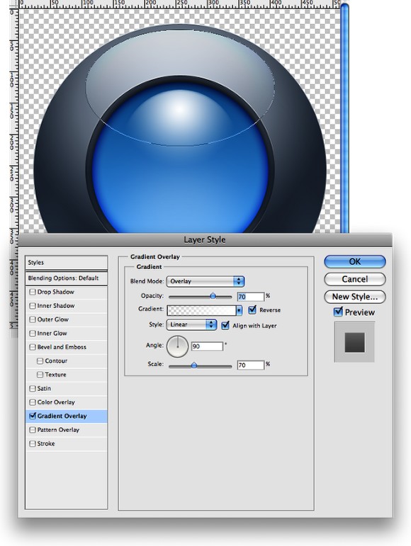 Quicktime Icon in Photoshop