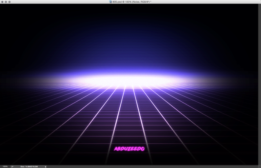 80s Artwork in Photoshop