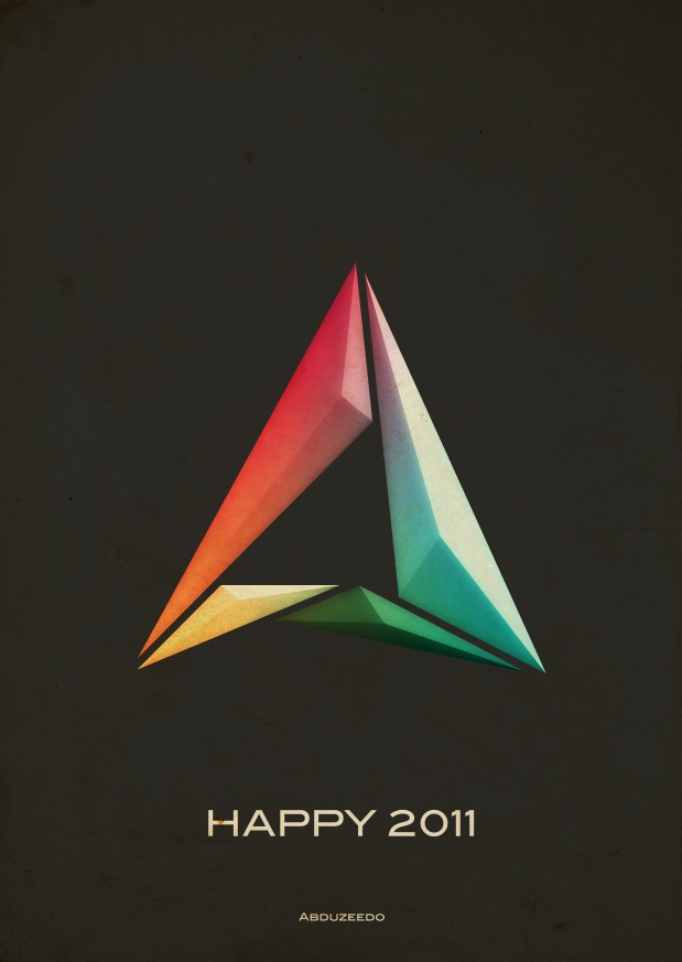 Abduzeedo 2011 Logo in Illustrator and Photoshop