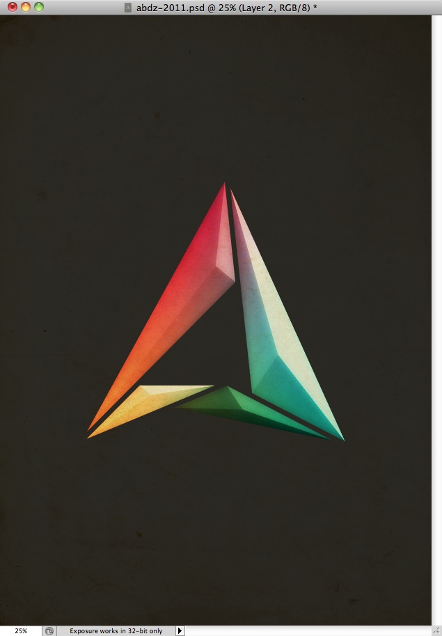 Abduzeedo 2011 Logo in Illustrator and Photoshop