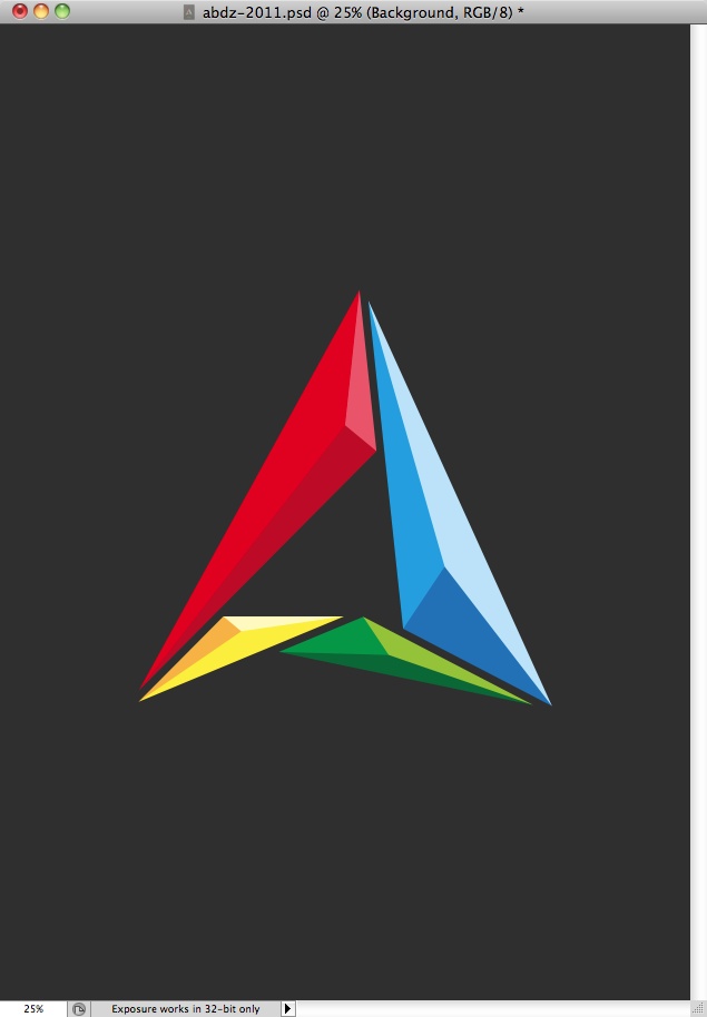 Abduzeedo 2011 Logo in Illustrator and Photoshop