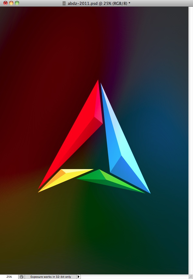 Abduzeedo 2011 Logo in Illustrator and Photoshop