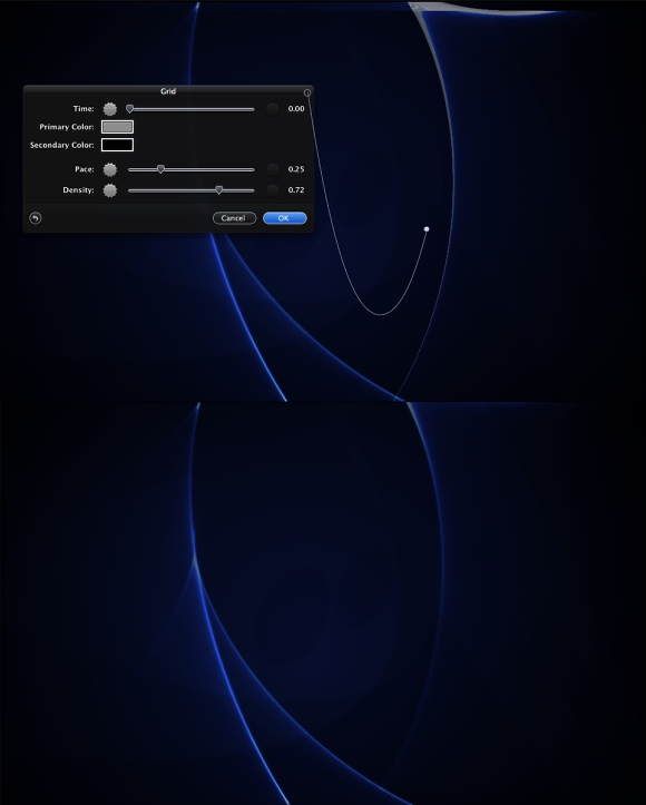 Abstract Wallpaper in Pixelmator