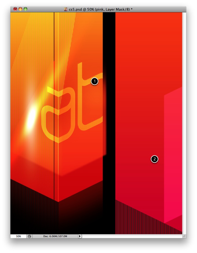 Adobe CS 5 Design Premium Box in Photoshop