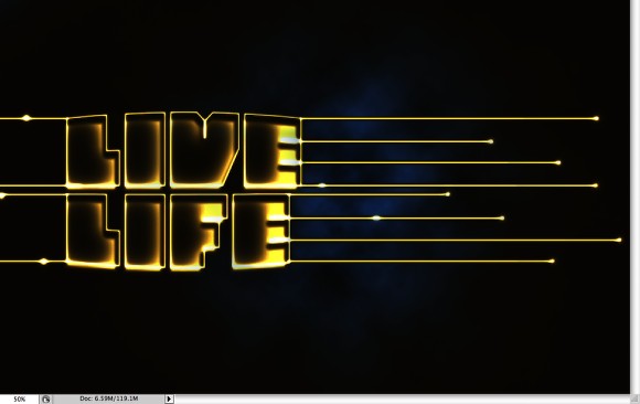 Amazing Video-Game Text Style in Photoshop