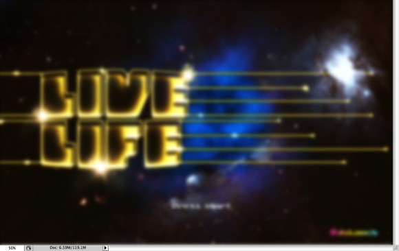 Amazing Video-Game Text Style in Photoshop