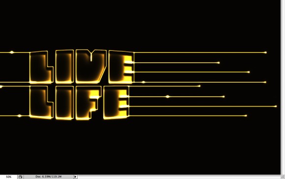 Amazing Video-Game Text Style in Photoshop