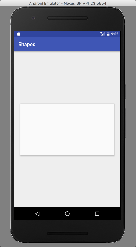 Android Native Prototyping - Shapes and Click Event