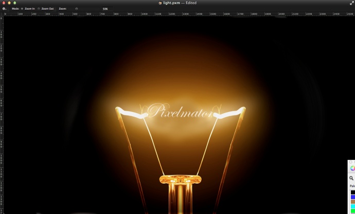 Awesome Light Effect in Pixelmator