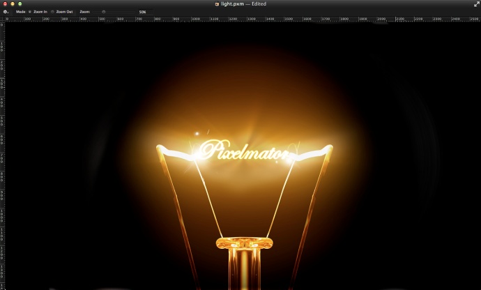 Awesome Light Effect in Pixelmator