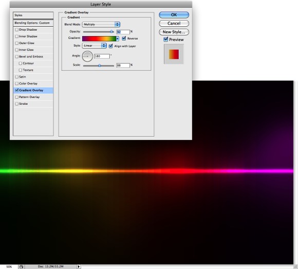 Colorful Light Effect in Photoshop