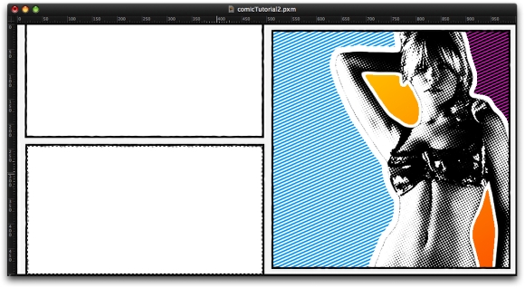 Comic effects in Pixelmator