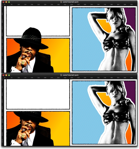 Comic effects in Pixelmator