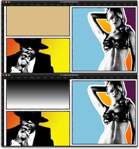 Comic effects in Pixelmator