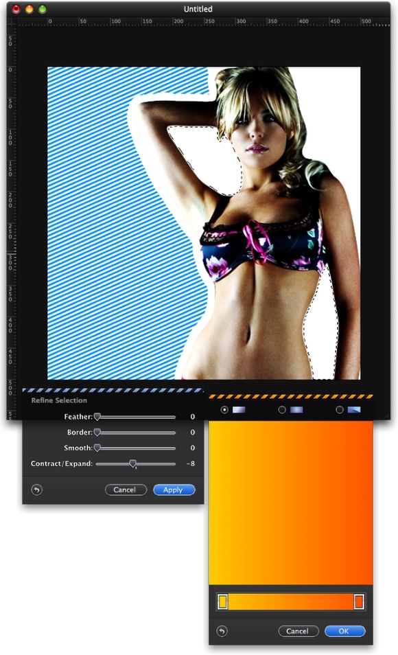 Comic effects in Pixelmator