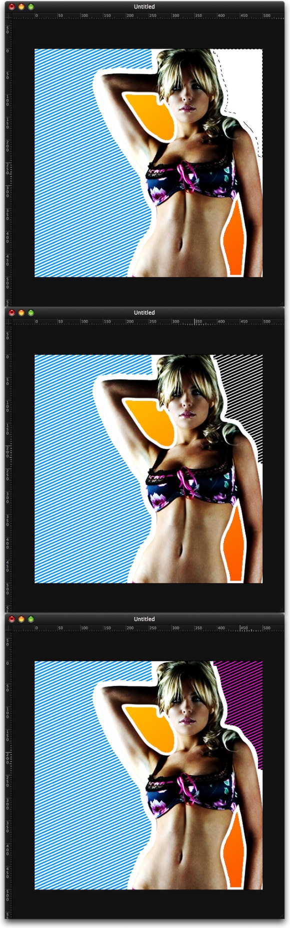 Comic effects in Pixelmator