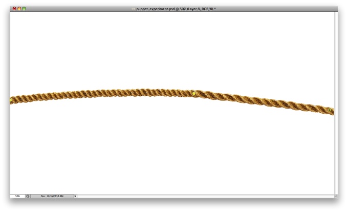 Cool Text Effect with the Puppet Warp Tool in Photoshop CS5
