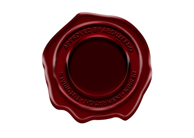 Easy Wax Seal in Illustrator and Photoshop