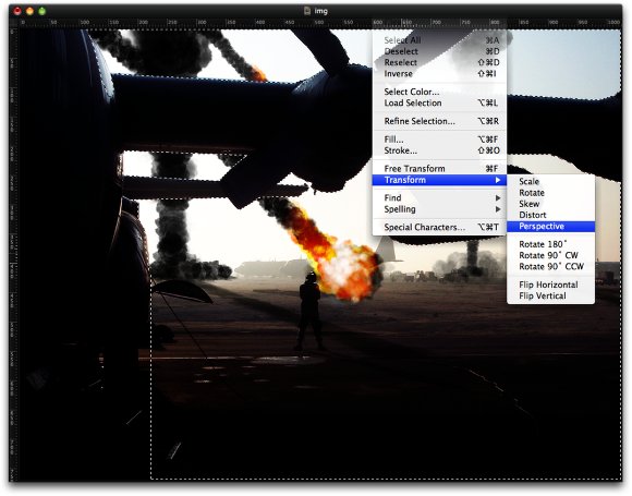 Fiery Fireballs in Pixelmator 1.4