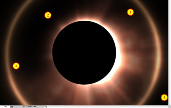 Very Easy Heroes Eclipse in Photoshop