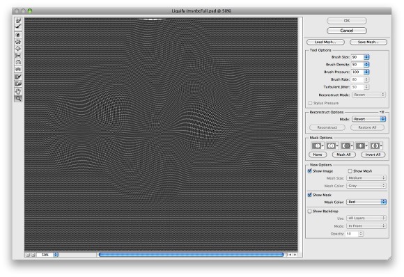 MSNBC Background in Photoshop