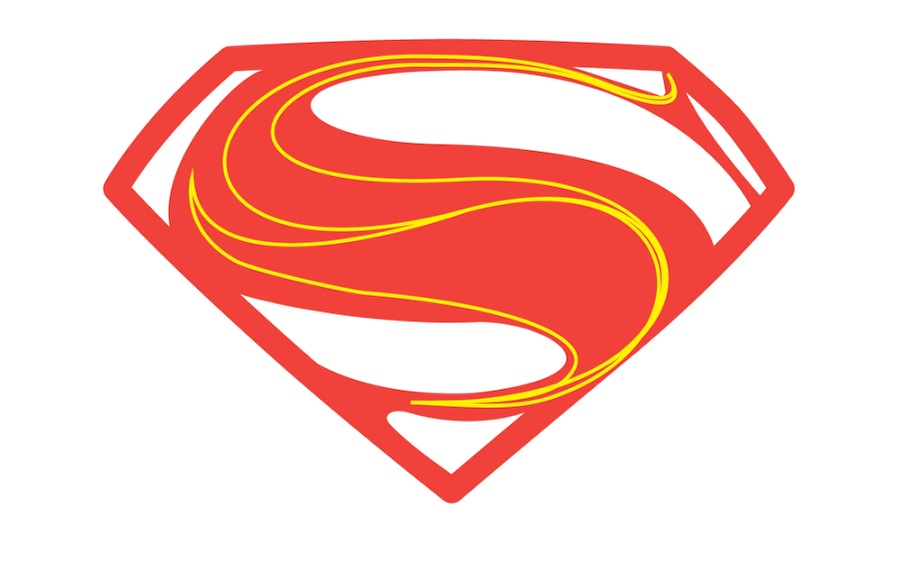 Man of Steel Symbol in Illustrator & Photoshop