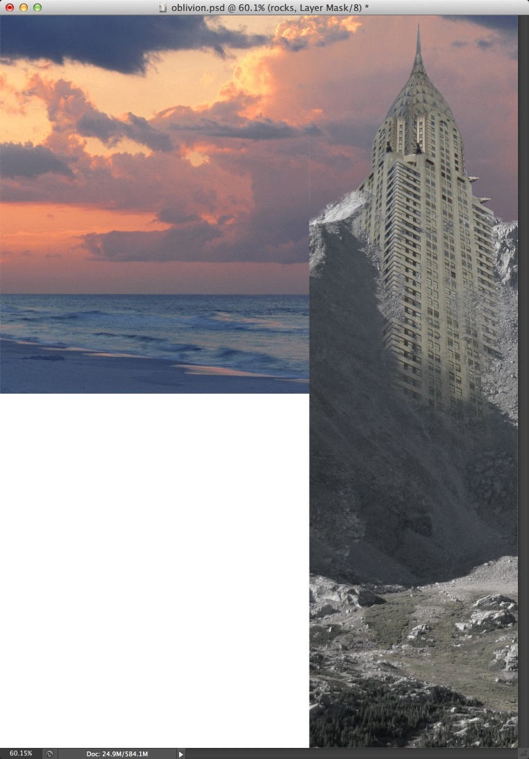 Oblivion Inspiring Artwork in Photoshop