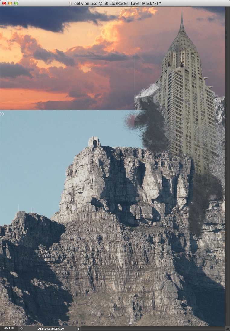 Oblivion Inspiring Artwork in Photoshop