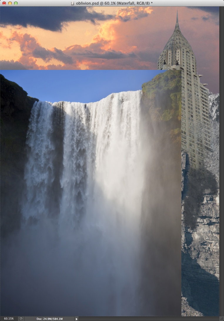 Oblivion Inspiring Artwork in Photoshop