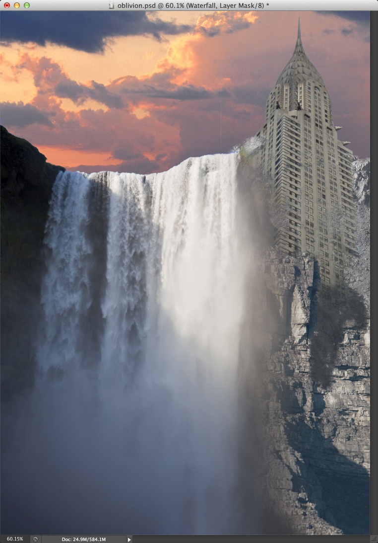 Oblivion Inspiring Artwork in Photoshop