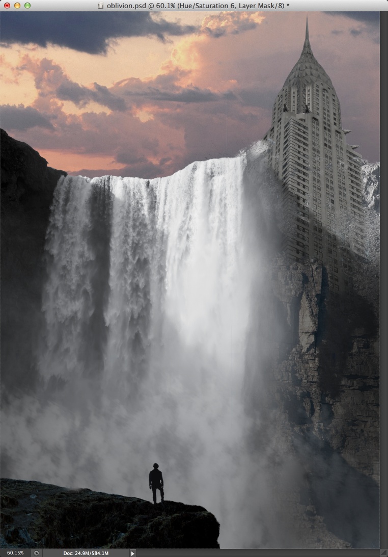 Oblivion Inspiring Artwork in Photoshop