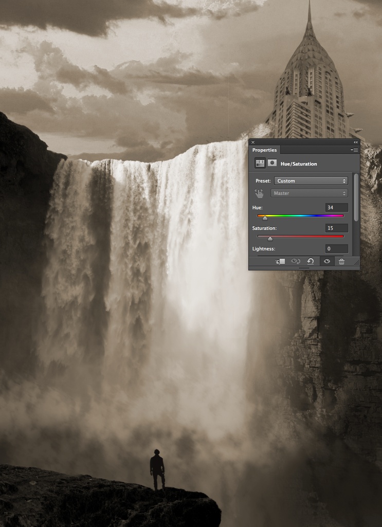 Oblivion Inspiring Artwork in Photoshop