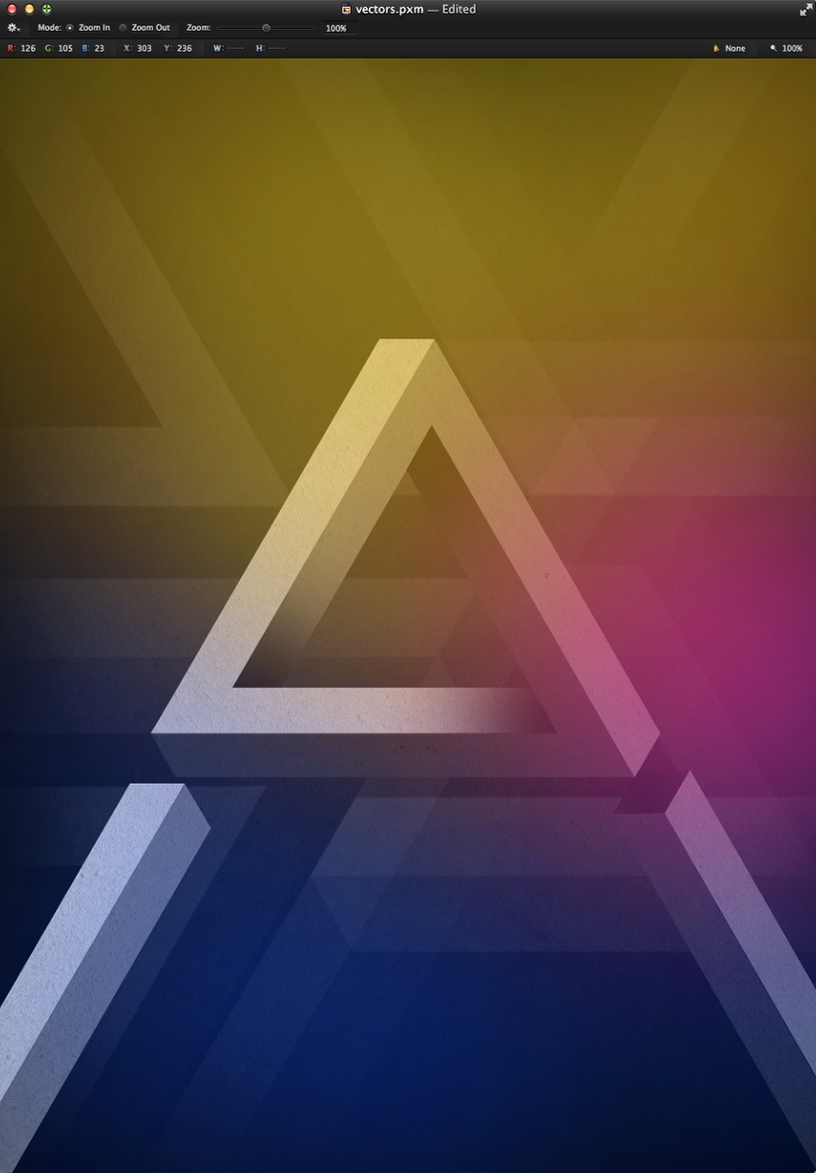 Playing with Vectors in Pixelmator