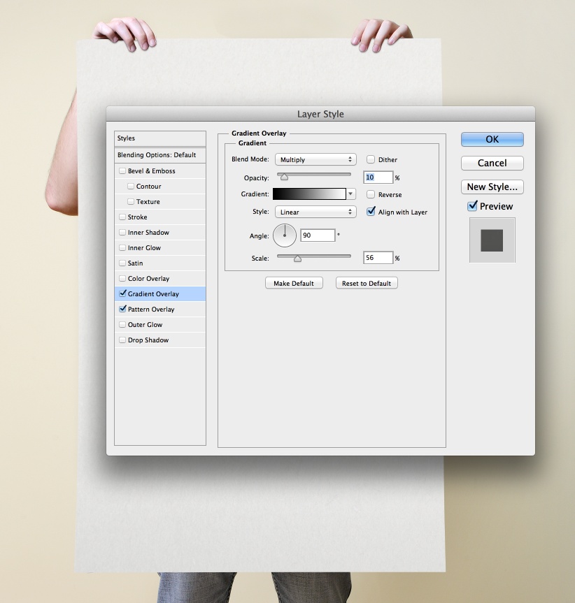 Poster Mockups in Photoshop