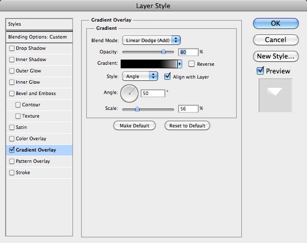 Radar Icon in Photoshop