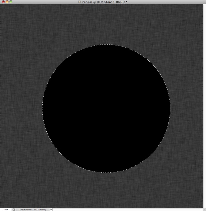 Radar Icon in Photoshop