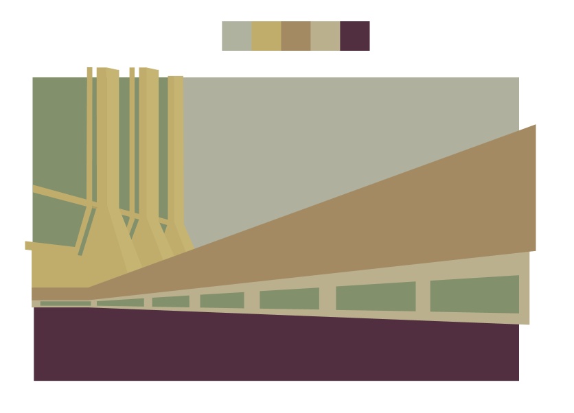 Retro Futuristic Artowrk in Illustrator and Photoshop