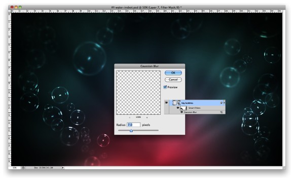 Simple Underwater Scene in Photoshop