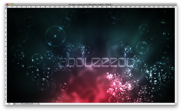 Simple Underwater Scene in Photoshop