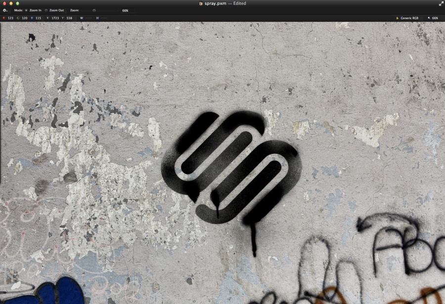 Graffiti Stencil Effect in Pixelmator