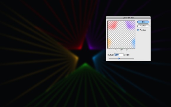 Easy Star Light in Photoshop