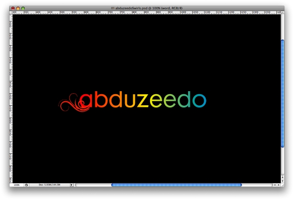 Super Cool Frilly Bits Typography - Photoshop Tutorial