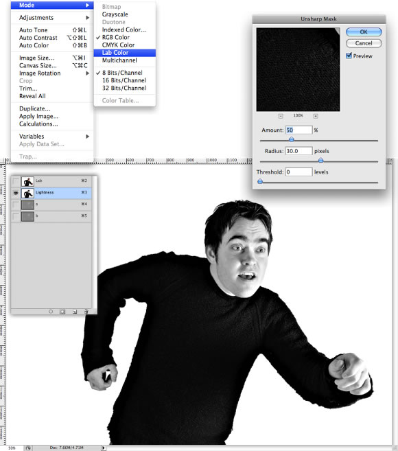Bizarre Photo Treatment in Photoshop