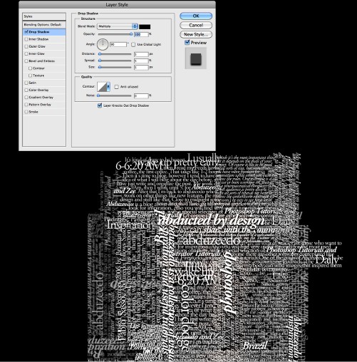 Super Easy Typographic Portrait in Photoshop