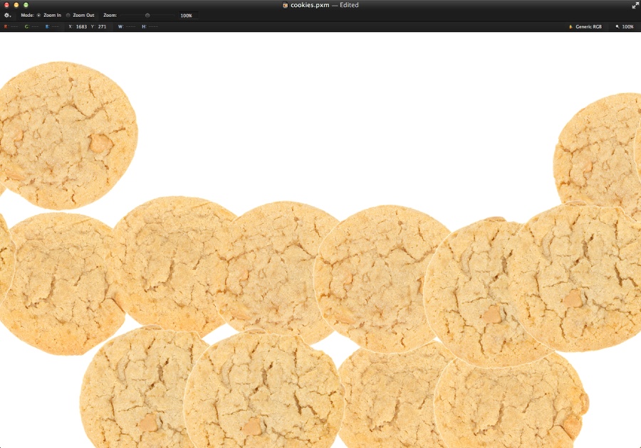 Sweet Cookies Typography in Pixelmator