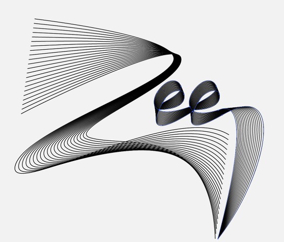 Typography with the Blend Tool in Illustrator
