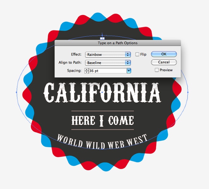 Vintage Badge in Illustrator and Photoshop